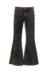 CORDUROY FLARE PANT / BLK