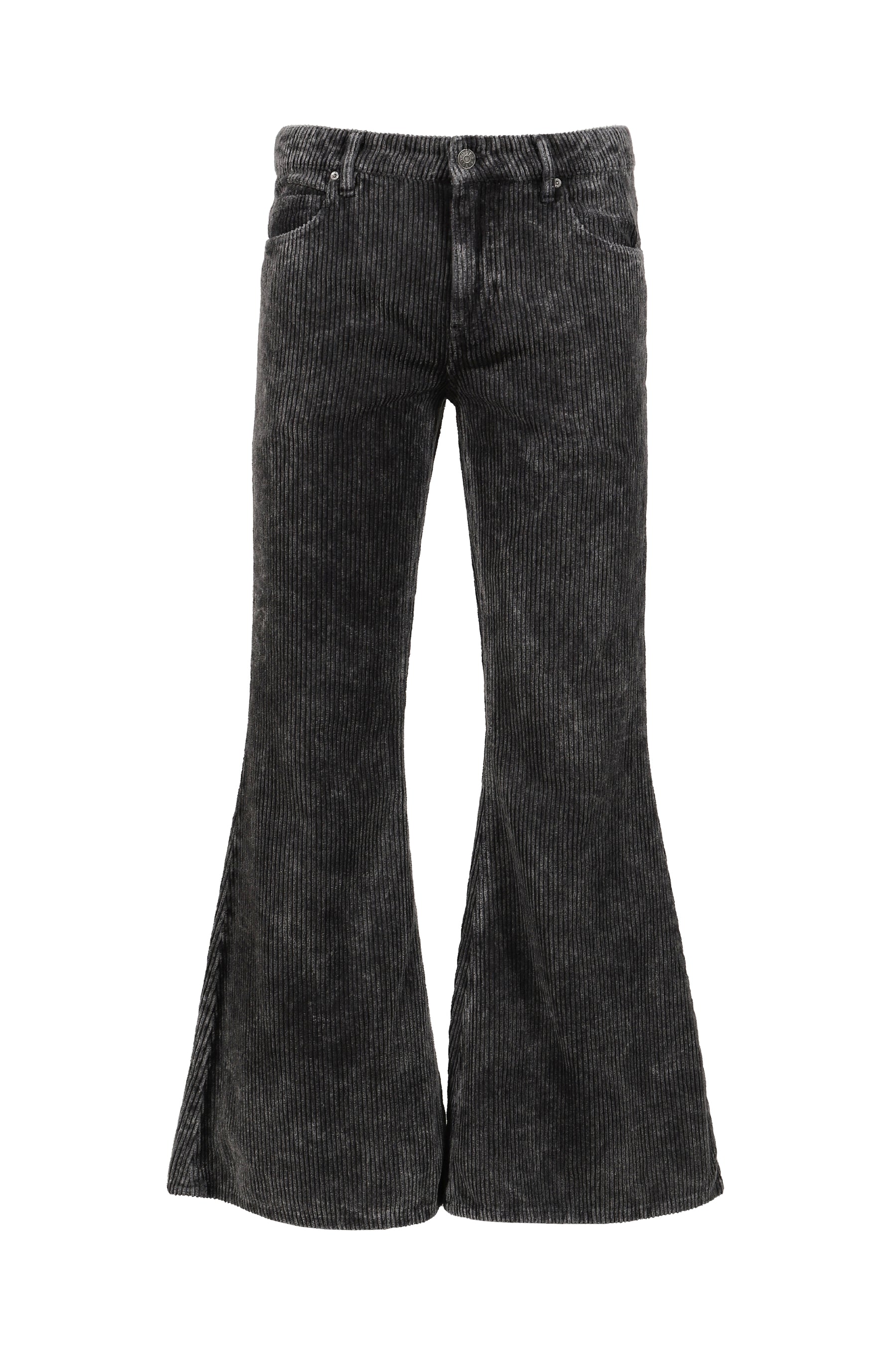 CORDUROY FLARE PANT / BLK