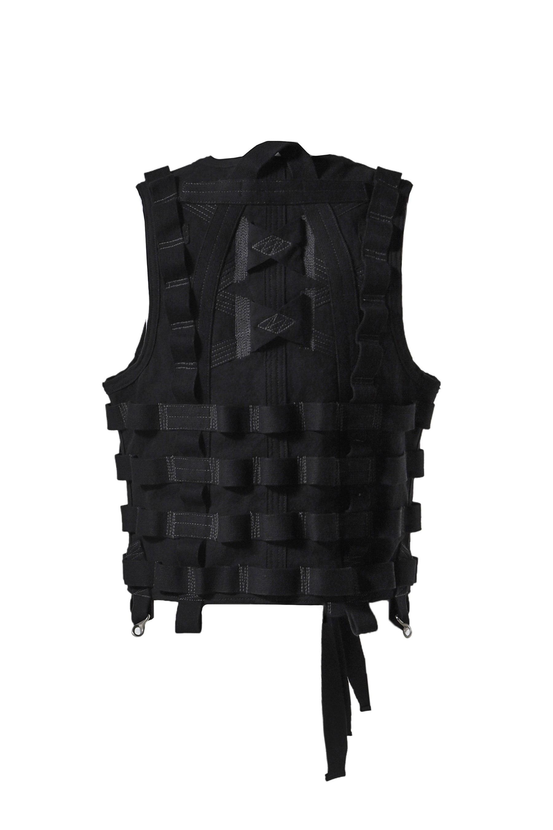 UTILITY SUPENSION VEST / BLK