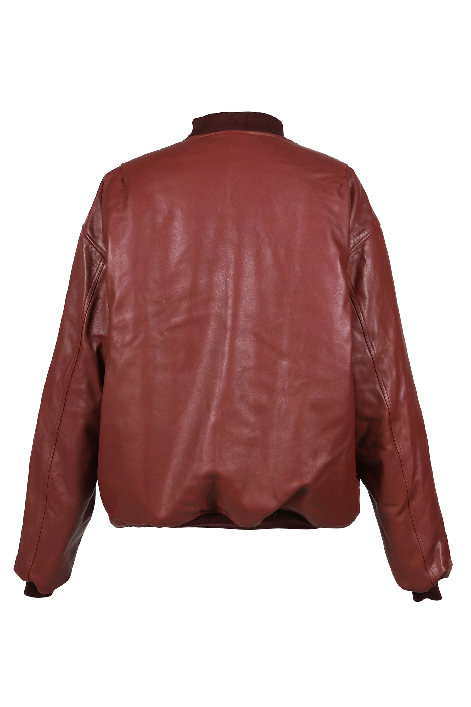 VETEMENTS ヴェトモン FW25 OVERSIZED LEATHER BOMBER JACKET