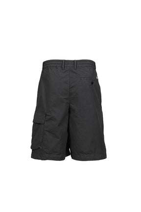 MICRO-REPS BOXY LENS SHORTS / GUNMETAL