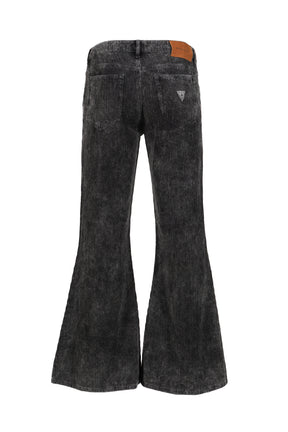 CORDUROY FLARE PANT / BLK
