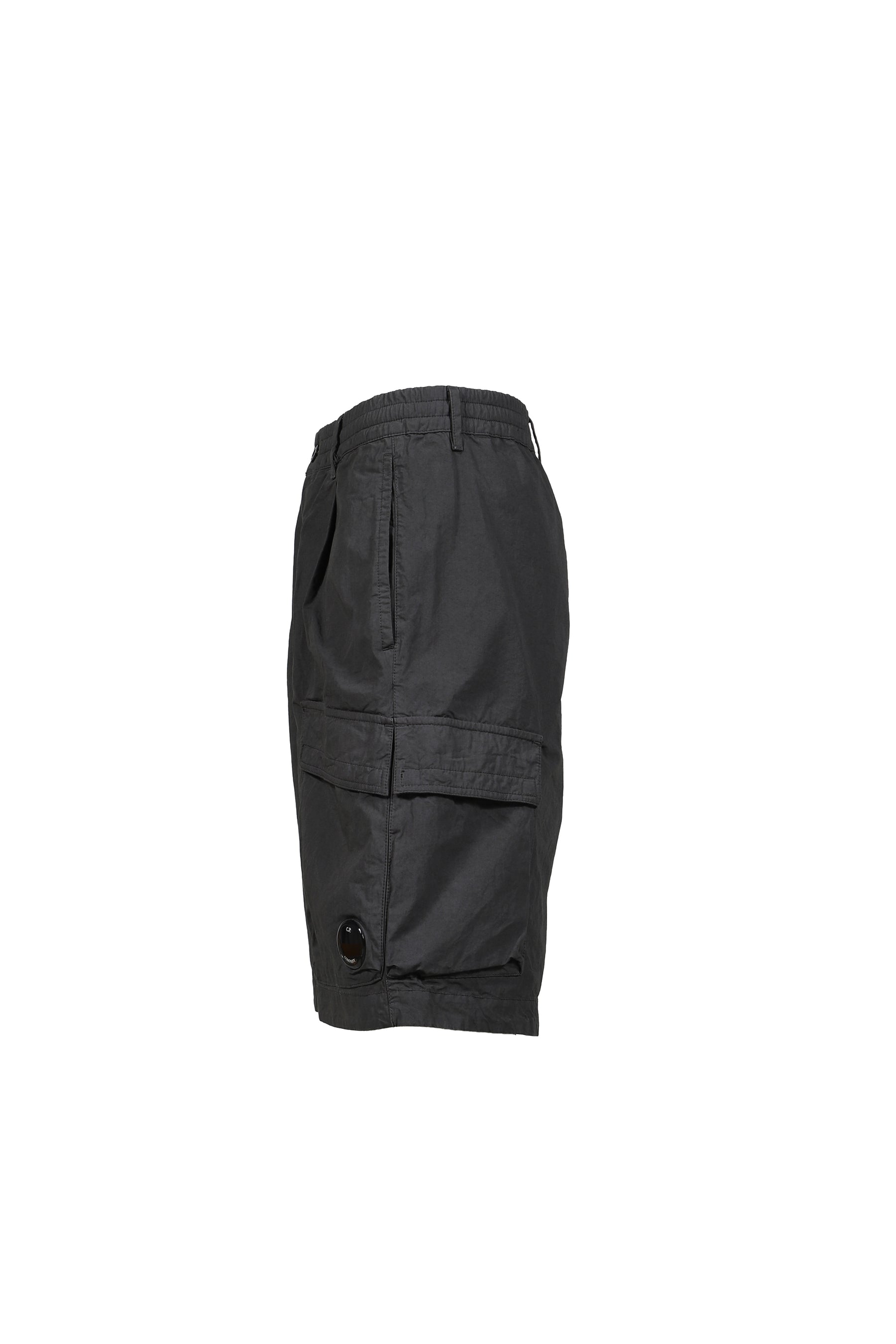 MICRO-REPS BOXY LENS SHORTS / GUNMETAL