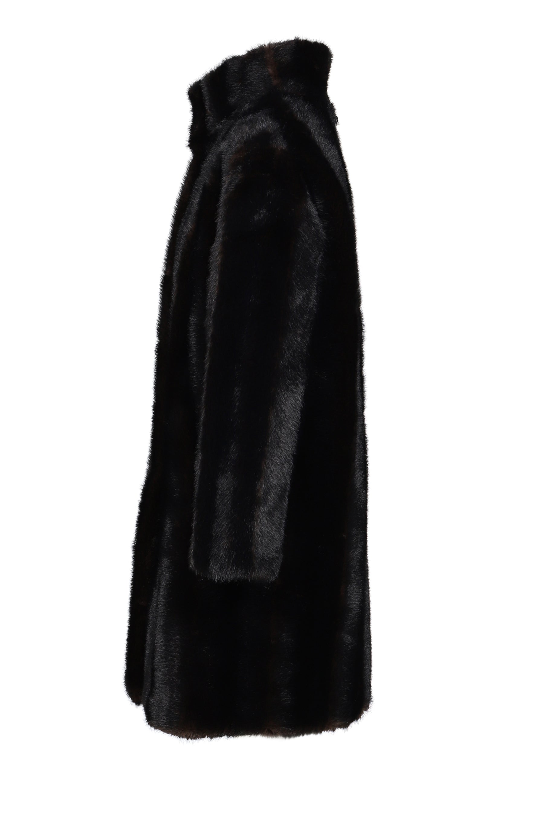 BLAIR SHAVED MINK COAT / NOIR MULTI