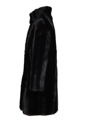 BLAIR SHAVED MINK COAT / NOIR MULTI
