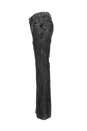 CORDUROY FLARE PANT / BLK