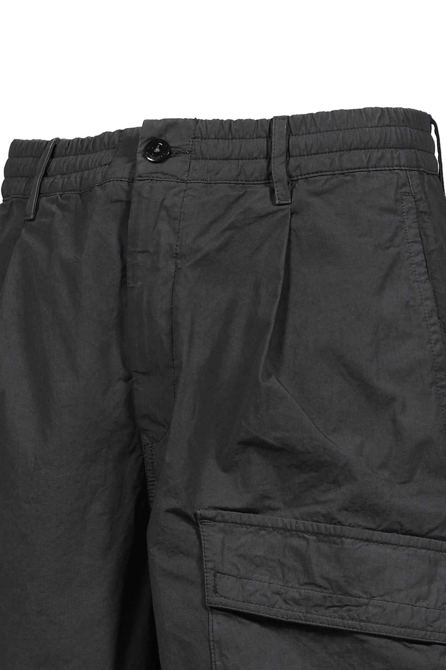 MICRO-REPS BOXY LENS SHORTS / GUNMETAL