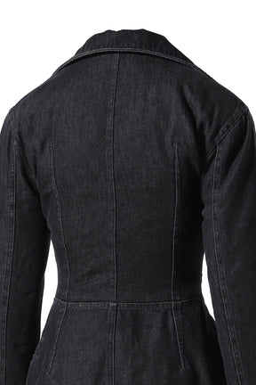 ALICE COAT / WASHED BLACK