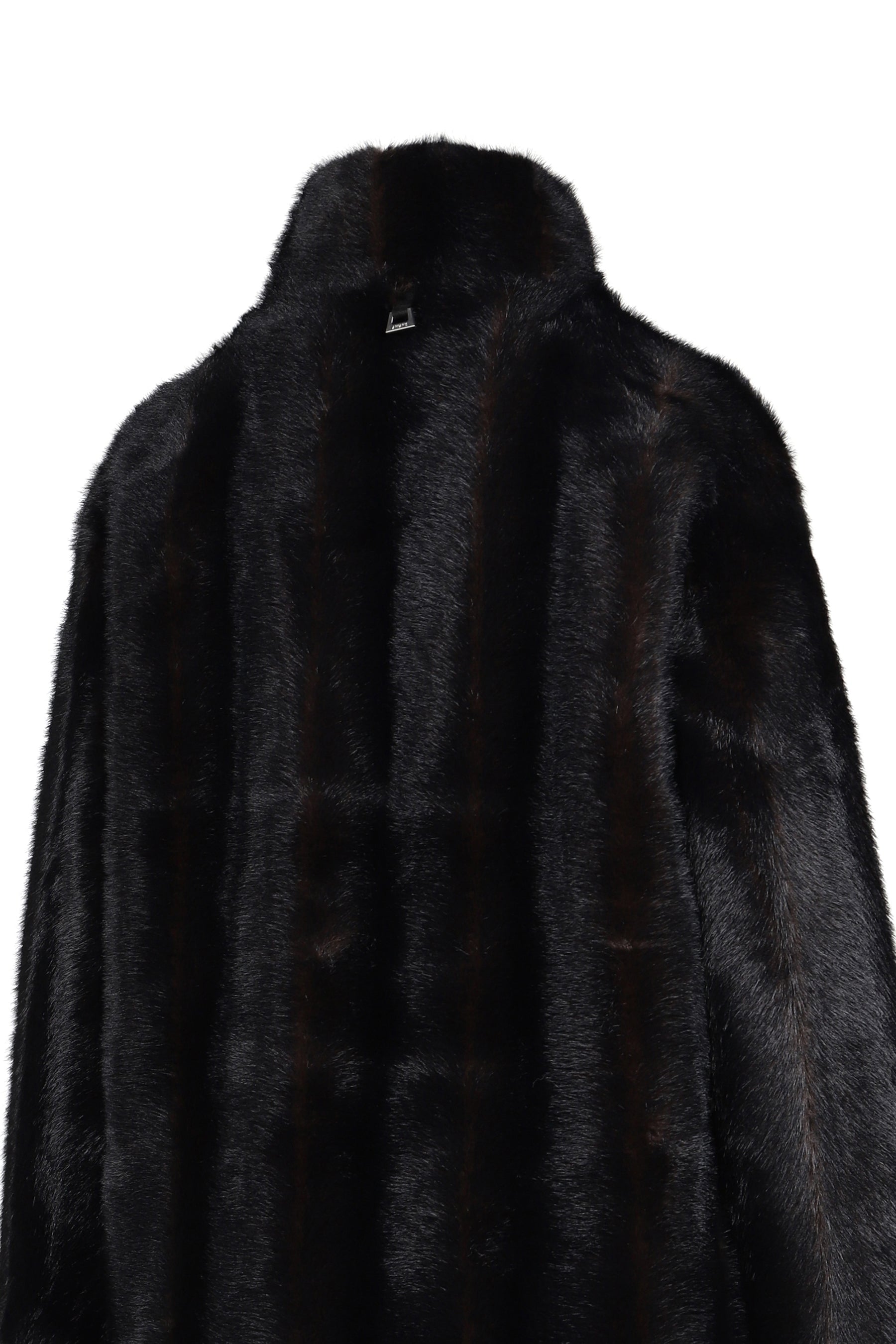 BLAIR SHAVED MINK COAT / NOIR MULTI