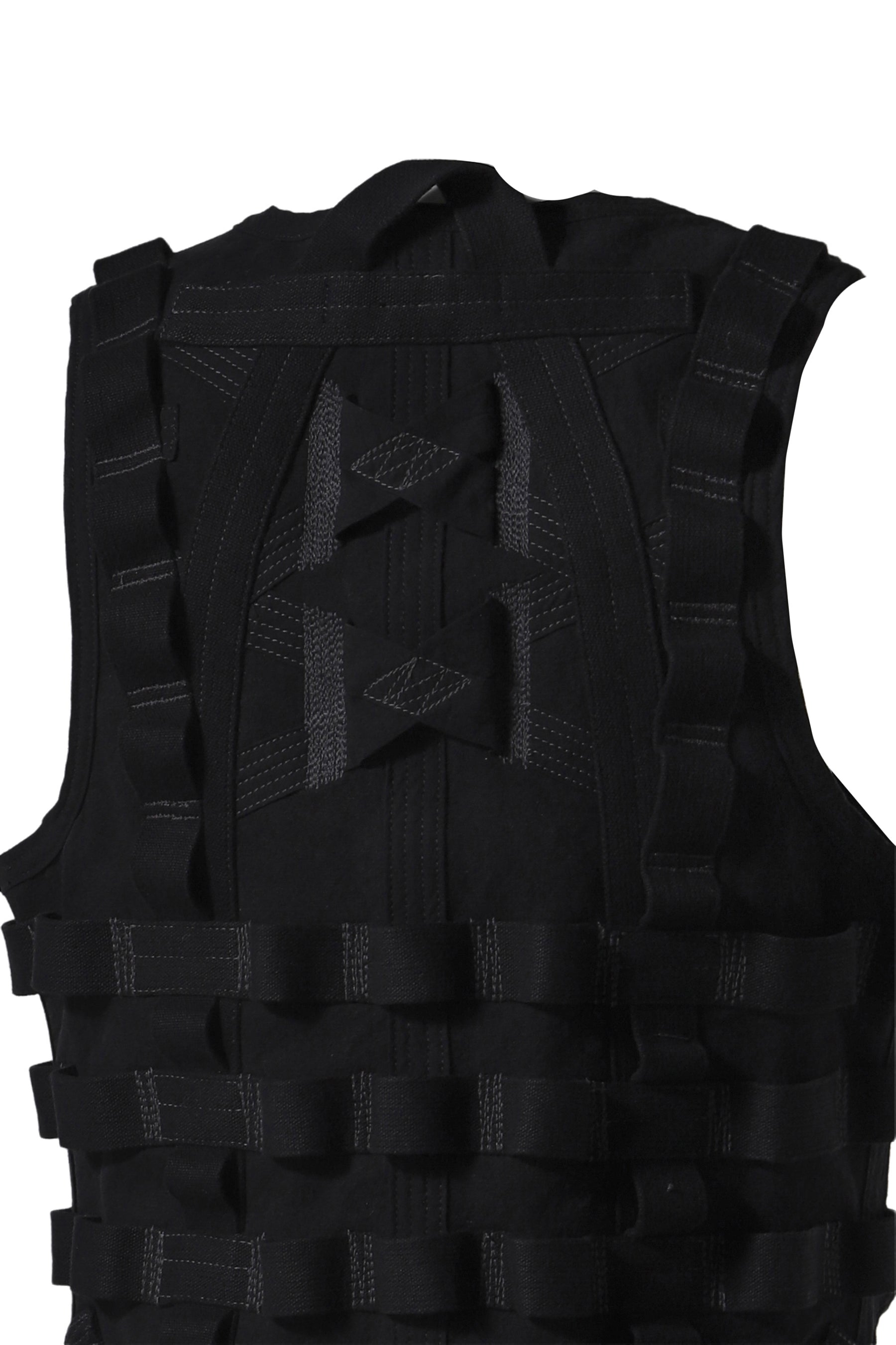 UTILITY SUPENSION VEST / BLK