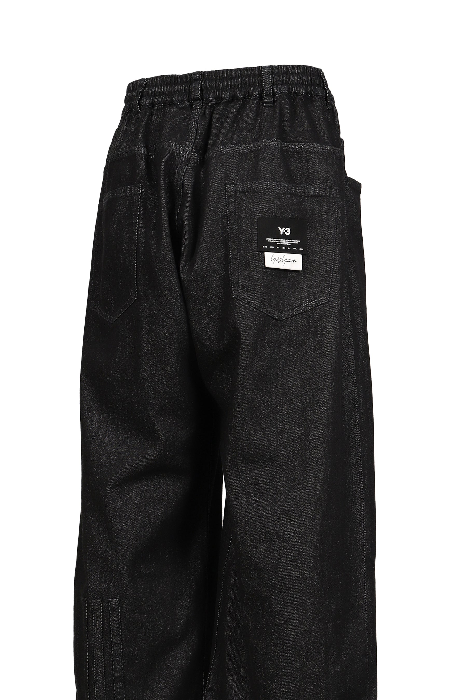 M DENIM PNT / BLK