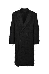 BORO JACQUARD OFFICER COAT / BLK