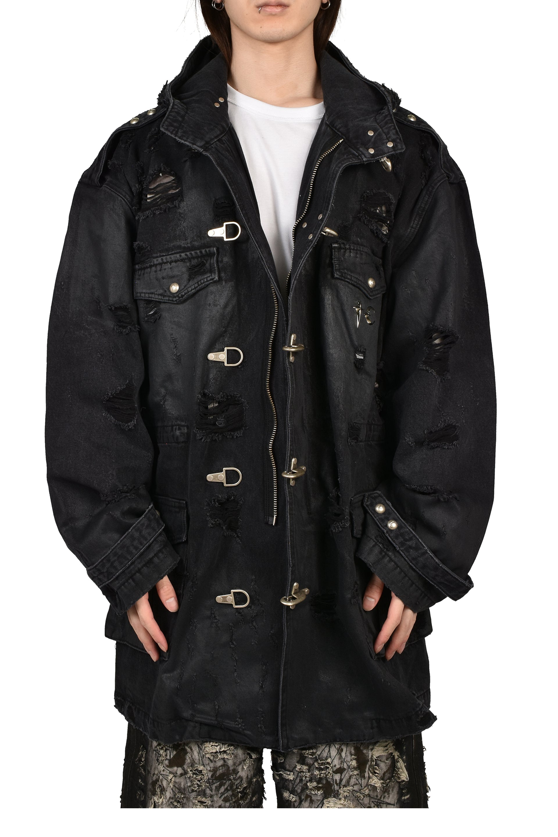 TC SHADOW TRIBAL M-65 JACKET / BLK