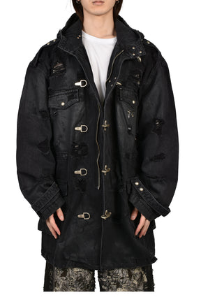 TC SHADOW TRIBAL M-65 JACKET / BLK