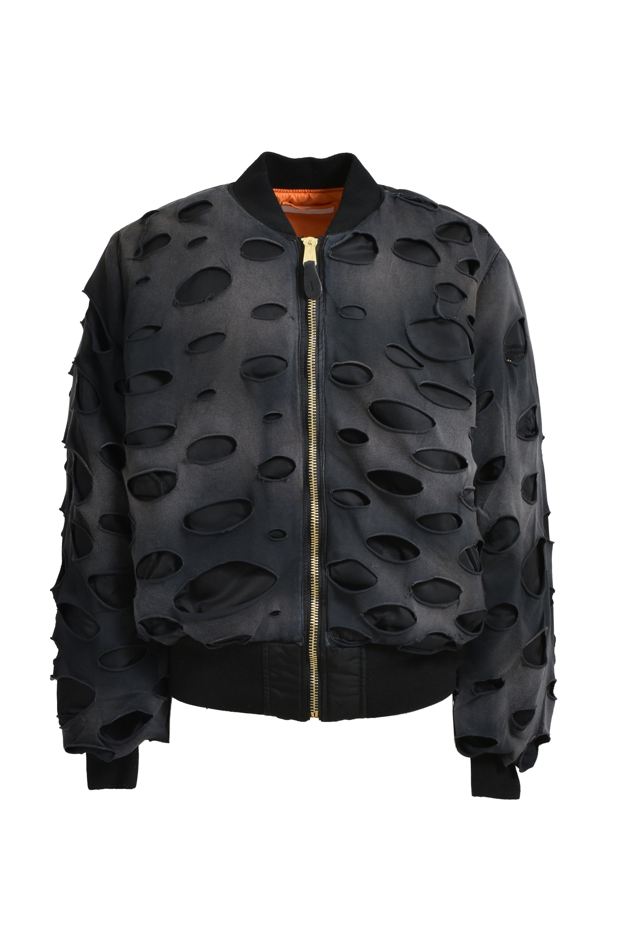 DOUBLE LAYER BOMBER / VINTAGE BLK