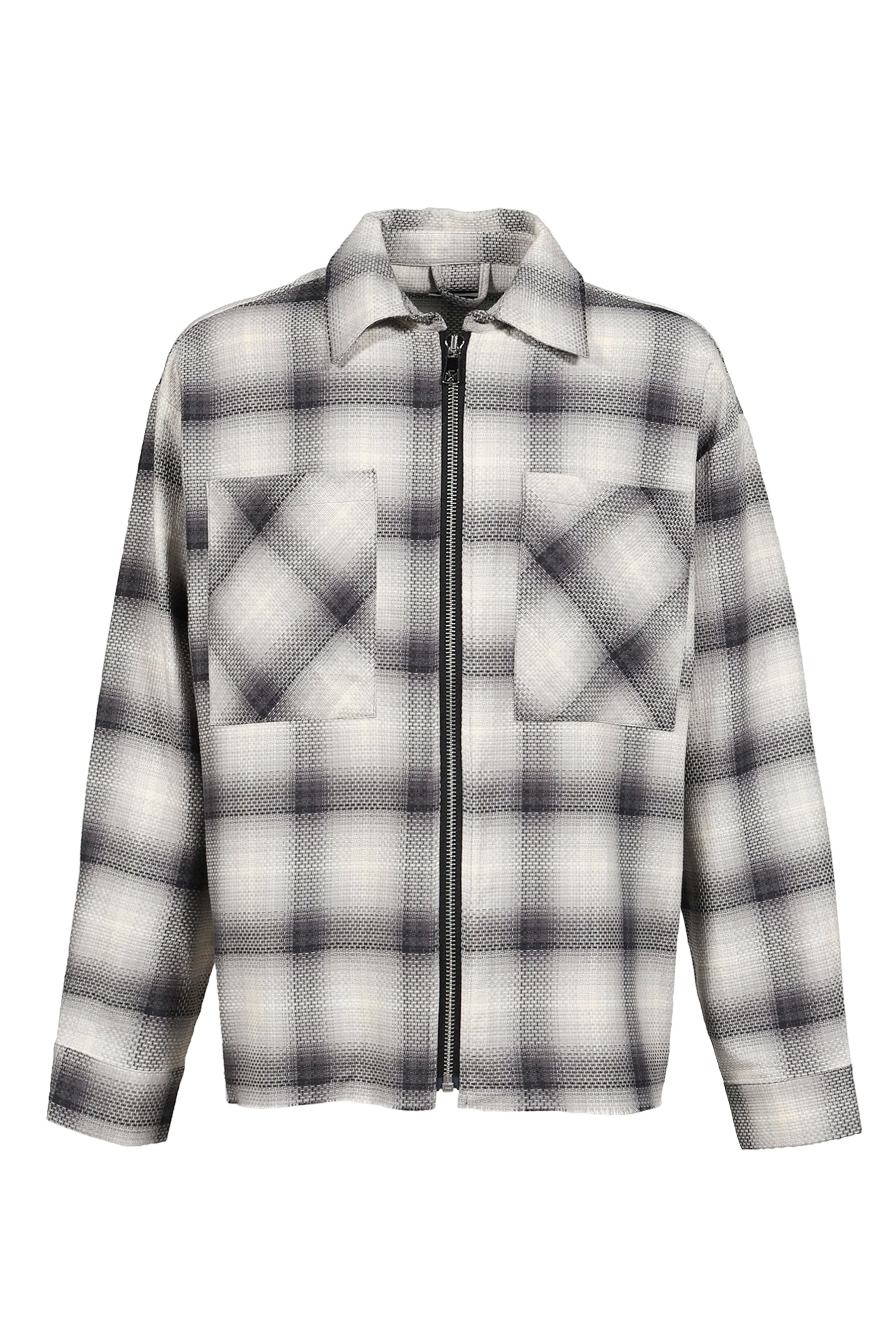 RAW SUMMER FLANNEL / BLK/ECRU