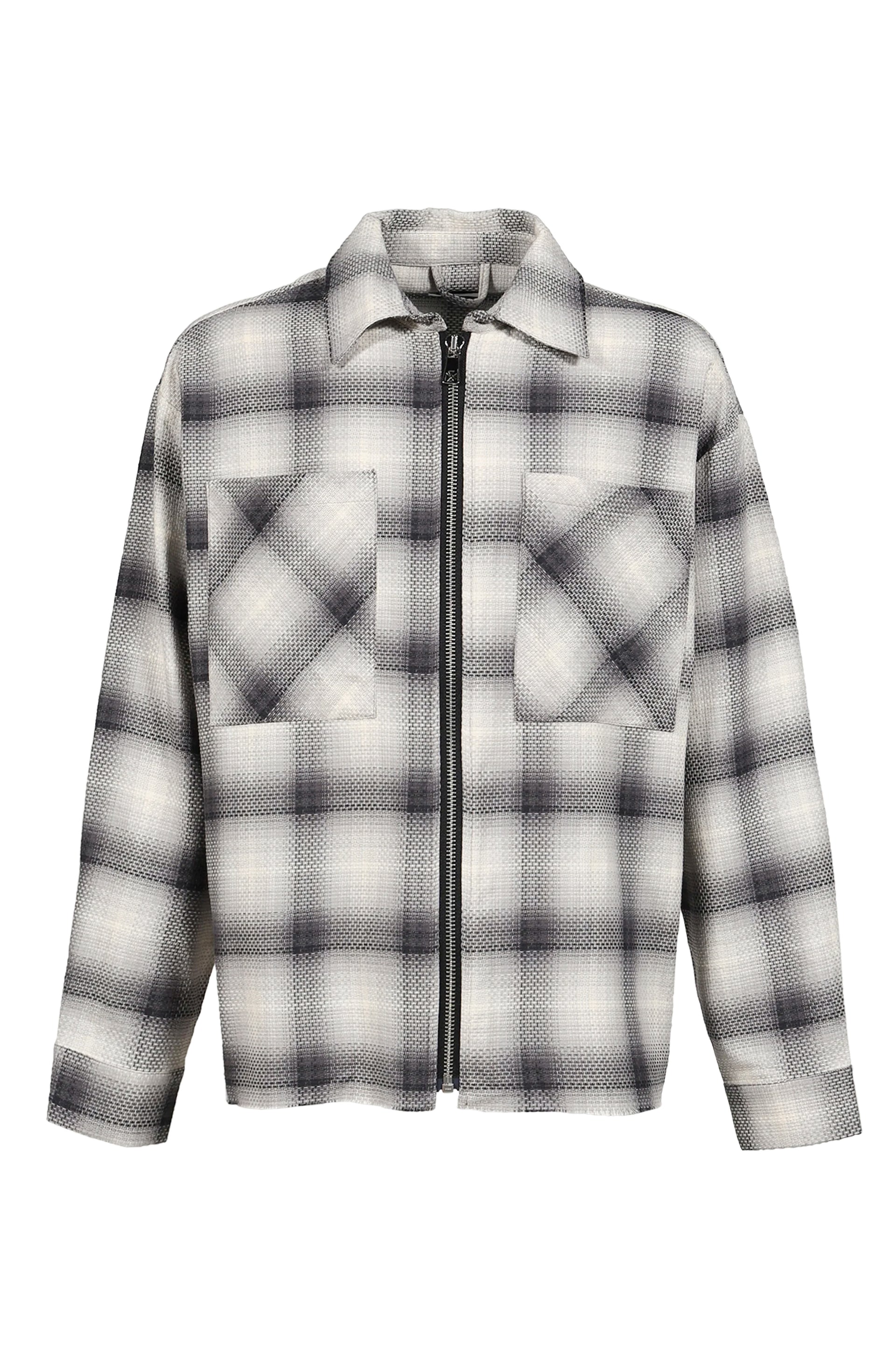 RAW SUMMER FLANNEL / BLK/ECRU