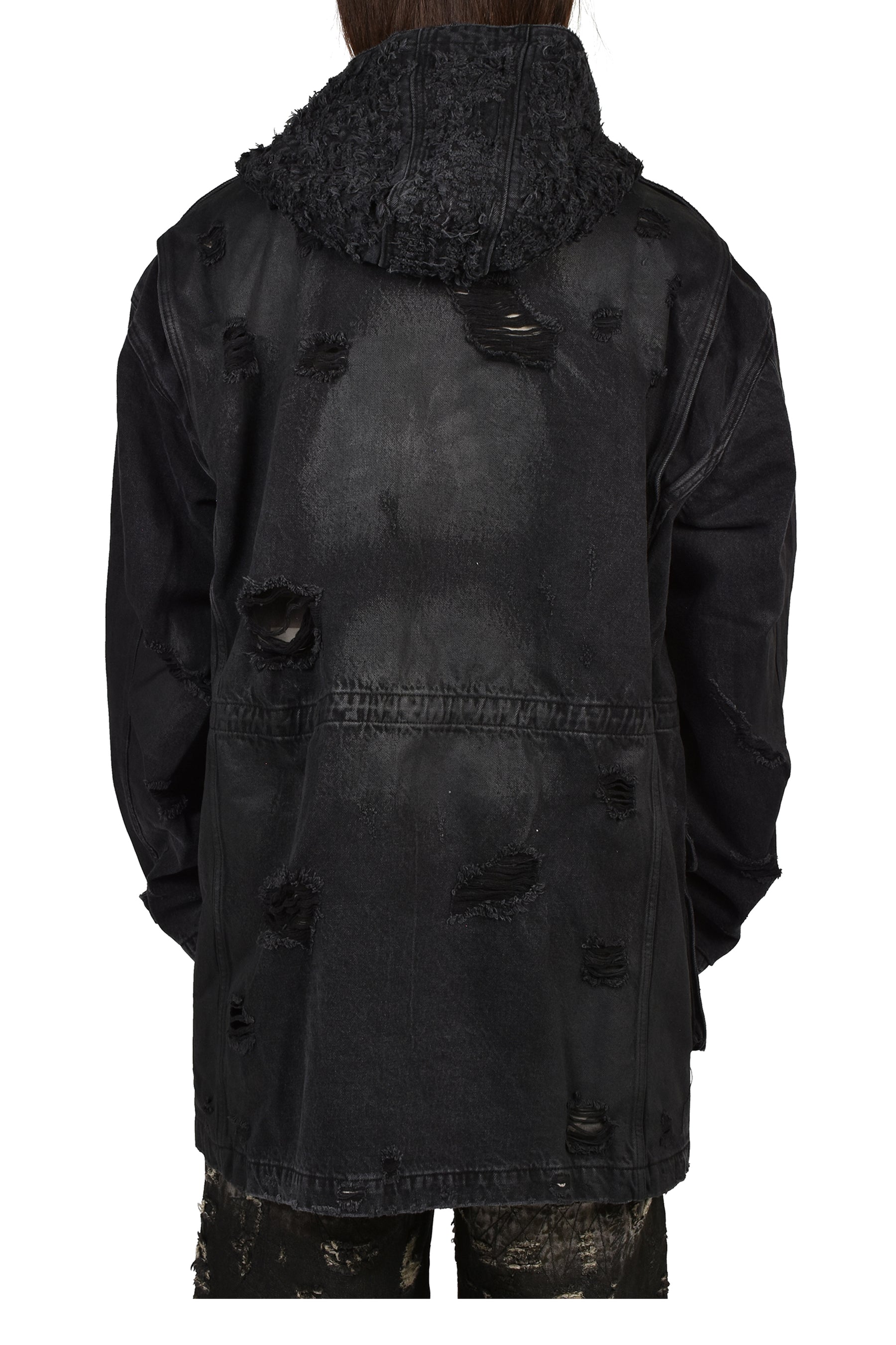 Thug Club サグクラブ SS26 TC SHADOW TRIBAL M-65 JACKET / BLK