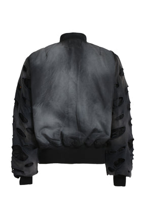 DOUBLE LAYER BOMBER / VINTAGE BLK