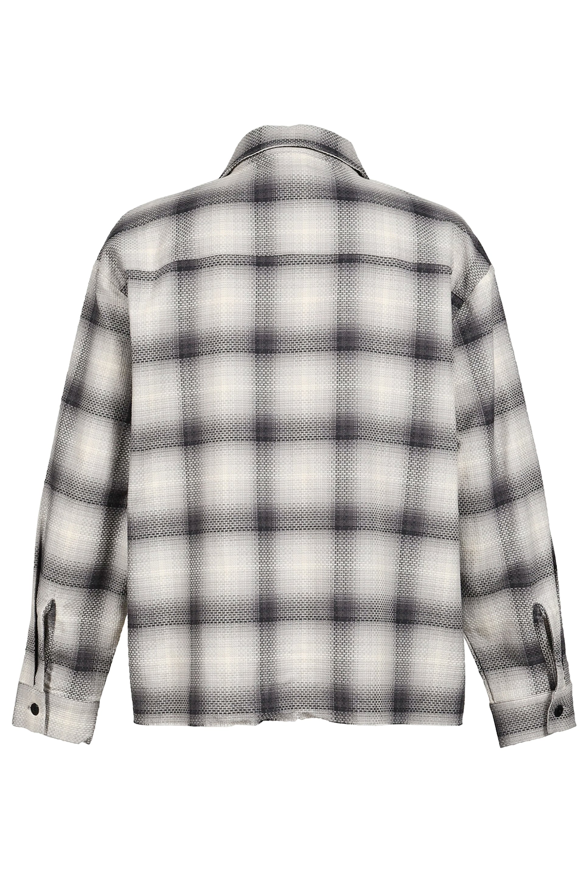 RAW SUMMER FLANNEL / BLK/ECRU