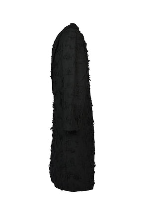 BORO JACQUARD OFFICER COAT / BLK