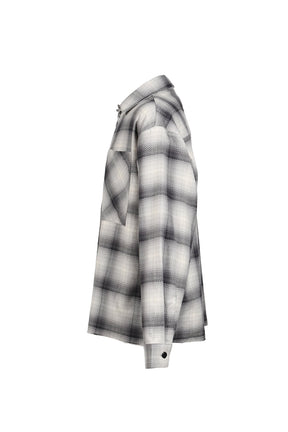 RAW SUMMER FLANNEL / BLK/ECRU