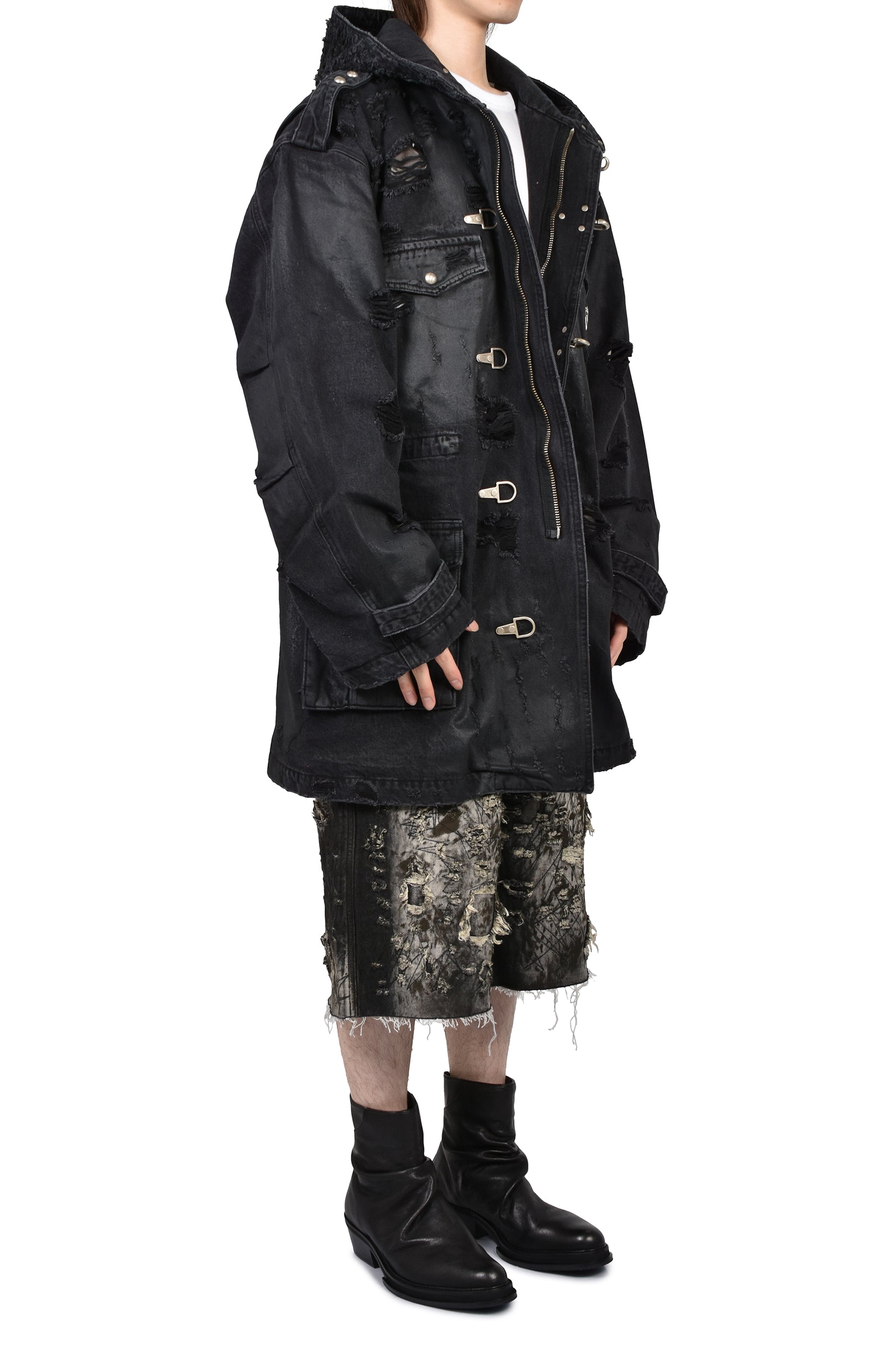 TC SHADOW TRIBAL M-65 JACKET / BLK