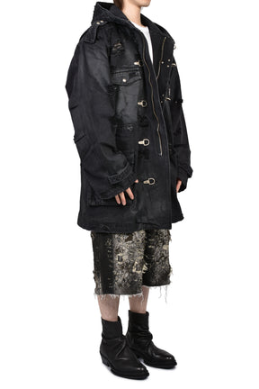 TC SHADOW TRIBAL M-65 JACKET / BLK