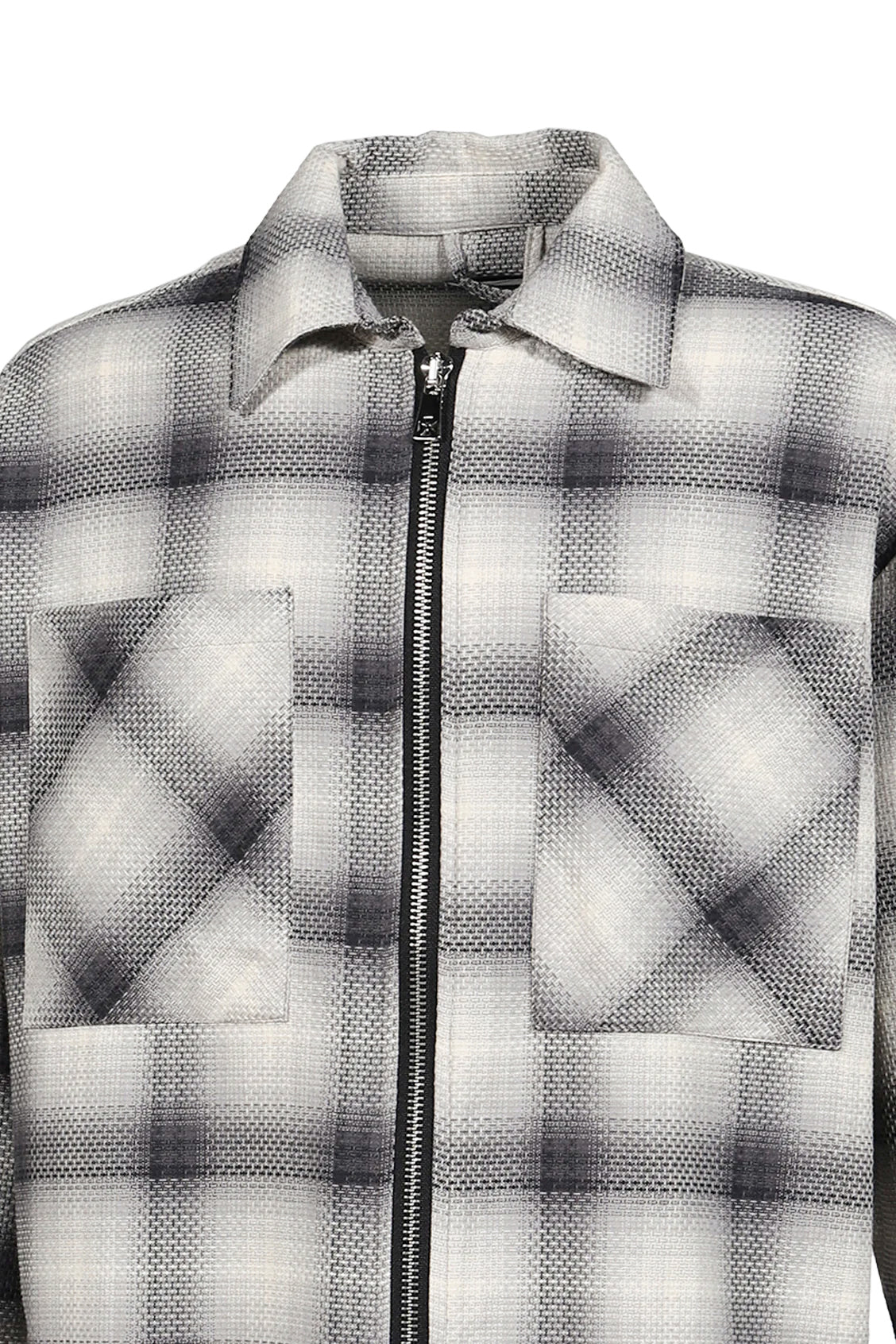 RAW SUMMER FLANNEL / BLK/ECRU