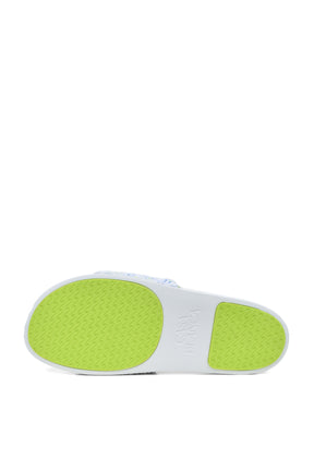 MENS MONOGRAM POOL SLIDE / WHT MONOGRAM