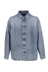 DARKPARK KEANU - TENCEL SHIRT / SAN FRAN BLU