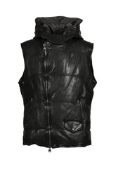 BACKLASH HOODED VEST / BLK