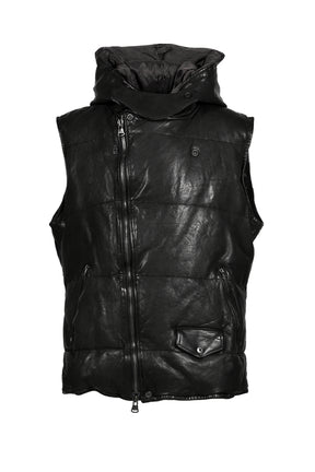 BACKLASH HOODED VEST / BLK