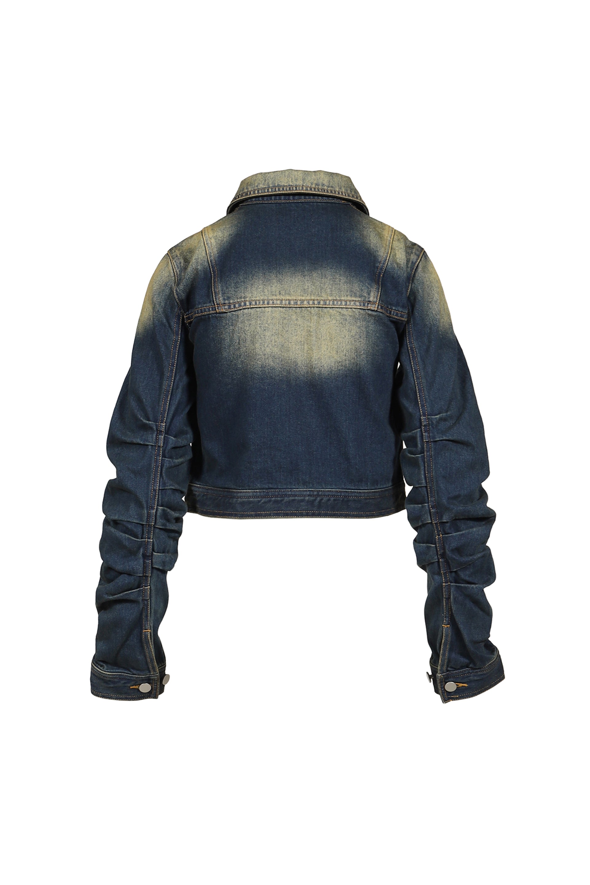 LOOSED SLEEVE DENIM JACKET / BLU