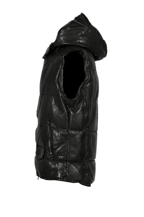 BACKLASH HOODED VEST / BLK