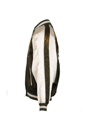 DISTORTED CUTTING SOUVENIOR JACKET / KHA