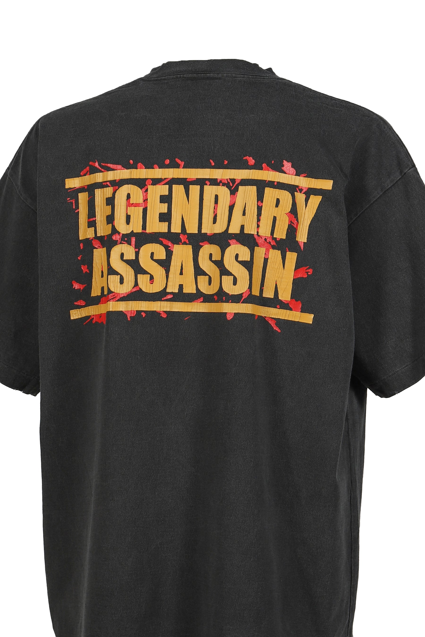 S/S T-SHIRT (SAKAMOTO) / BLK