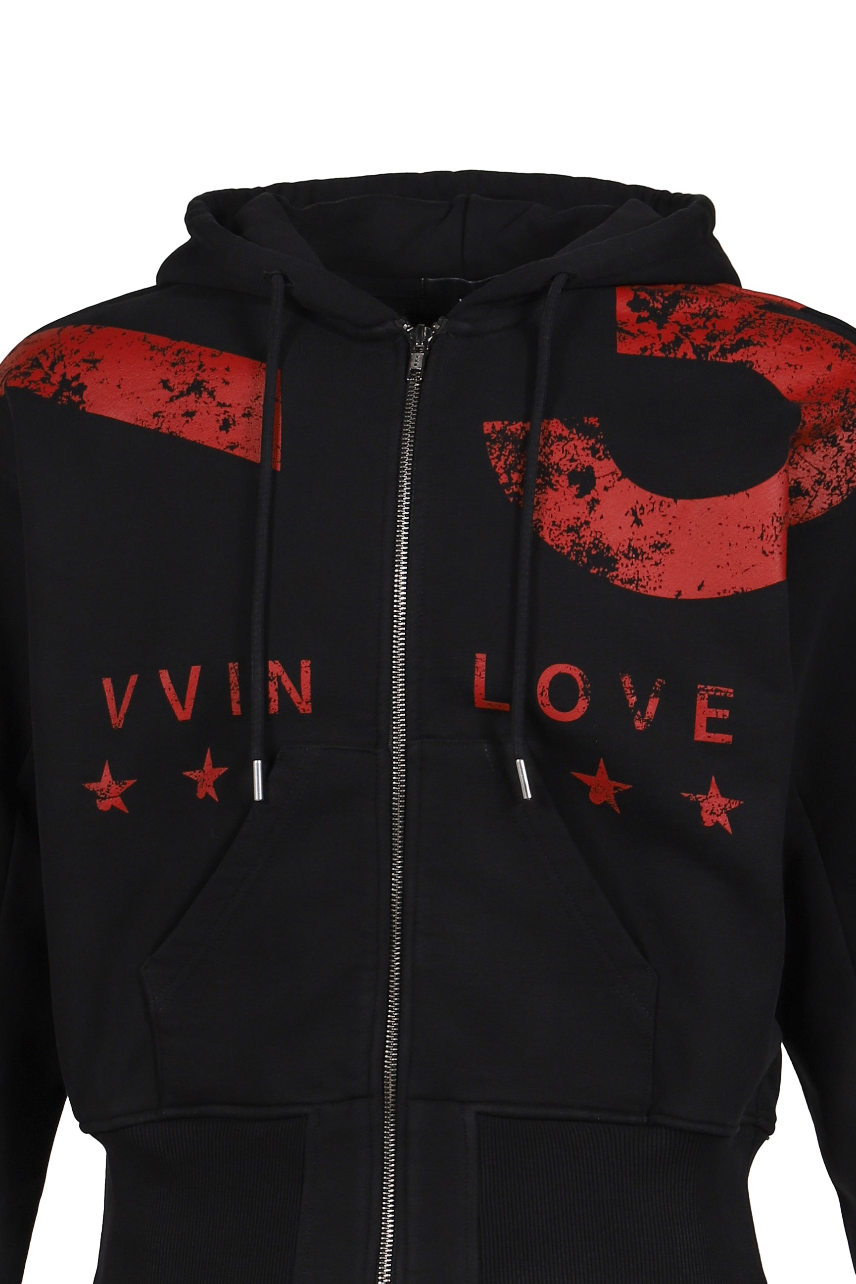 VAIN RG ZIP HOODIE BLACK NUBIAN EXCLUSIVE / BLK 