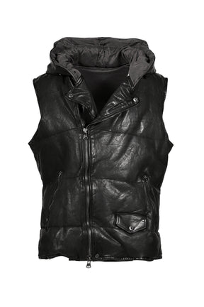 BACKLASH HOODED VEST / BLK