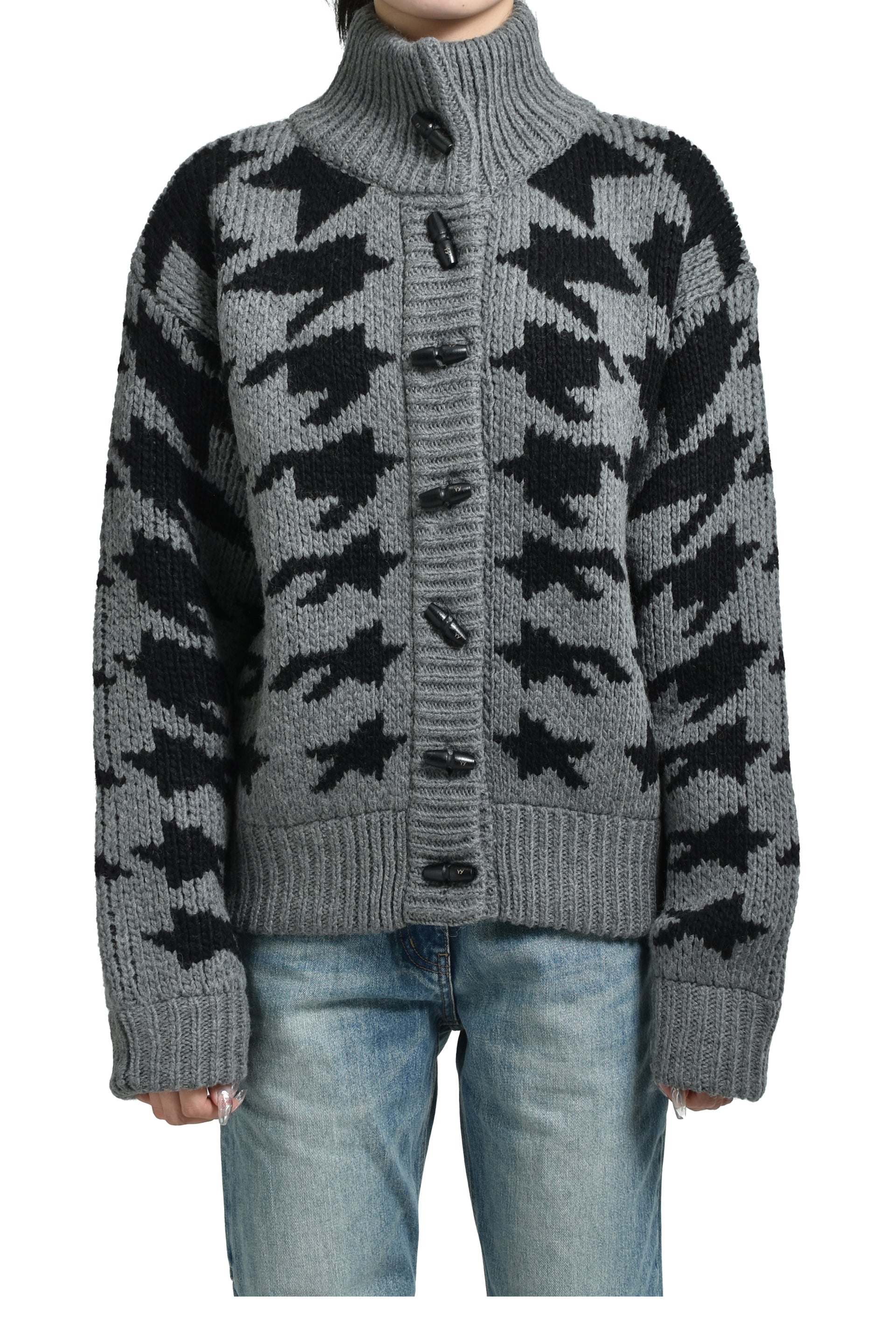 HOUND'S TOOTH STAR COWICHAN / GRY