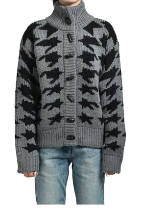 OPEN YY オープン ワイワイ FW25 HOUND'S TOOTH STAR COWICHAN / GRY