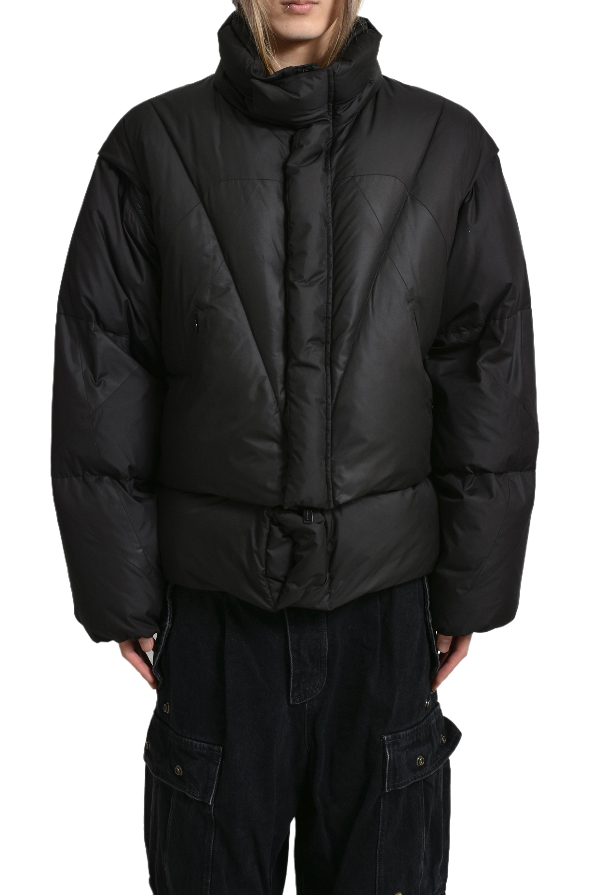 FORSOMEONE フォーサムワン FW24 STAR DOWN JACKET / BLK - NUBIAN