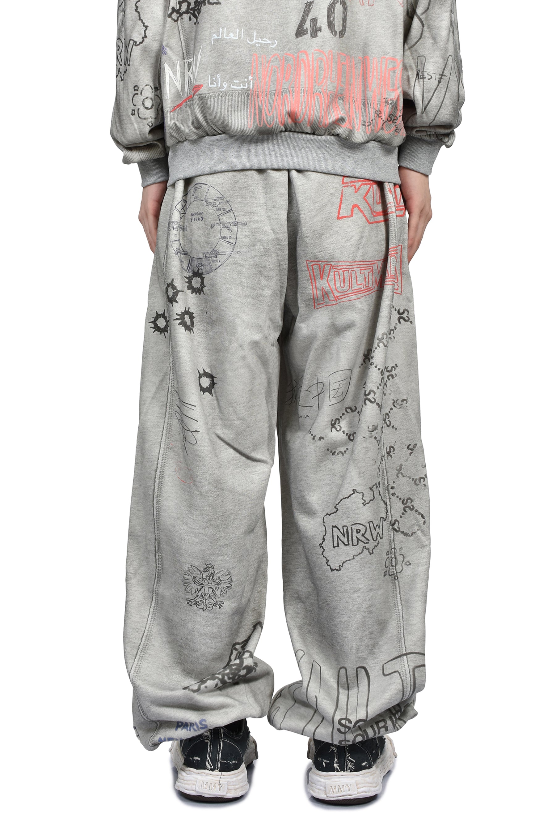 TAGGED SWEATPANTS / GRY