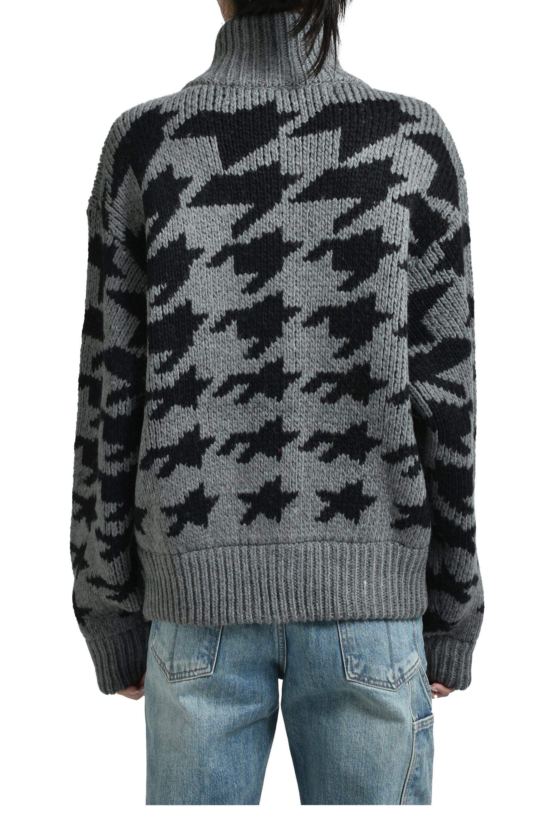 HOUND'S TOOTH STAR COWICHAN / GRY 