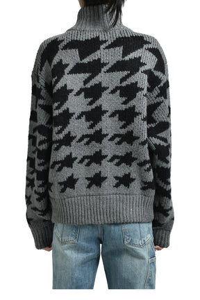 HOUND'S TOOTH STAR COWICHAN / GRY 