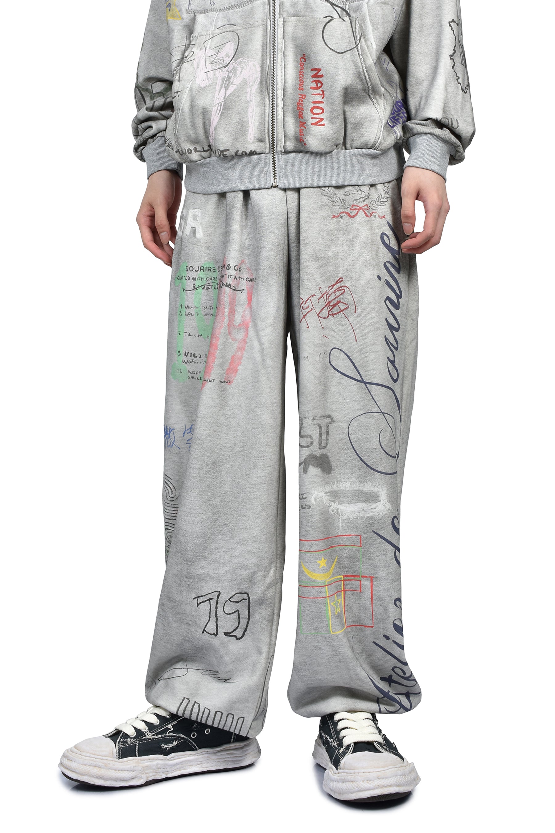 TAGGED SWEATPANTS / GRY