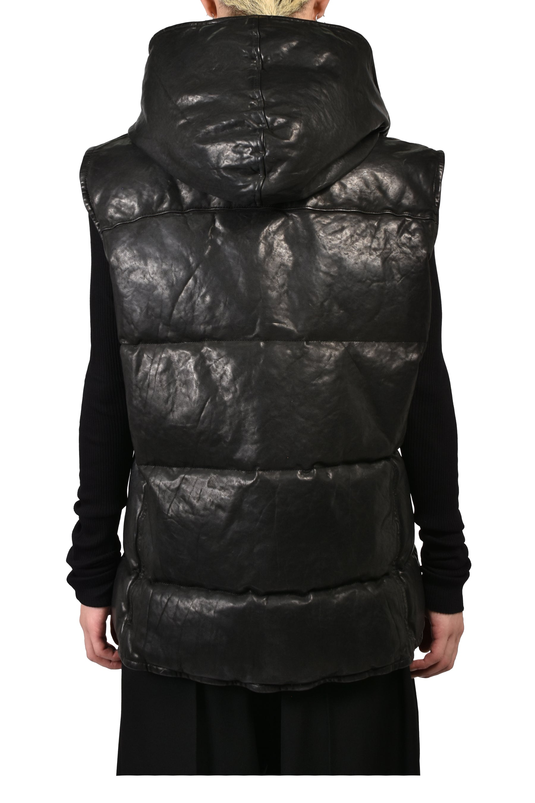 BACKLASH HOODED VEST / BLK