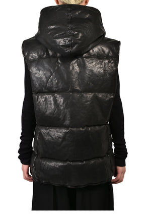 BACKLASH HOODED VEST / BLK