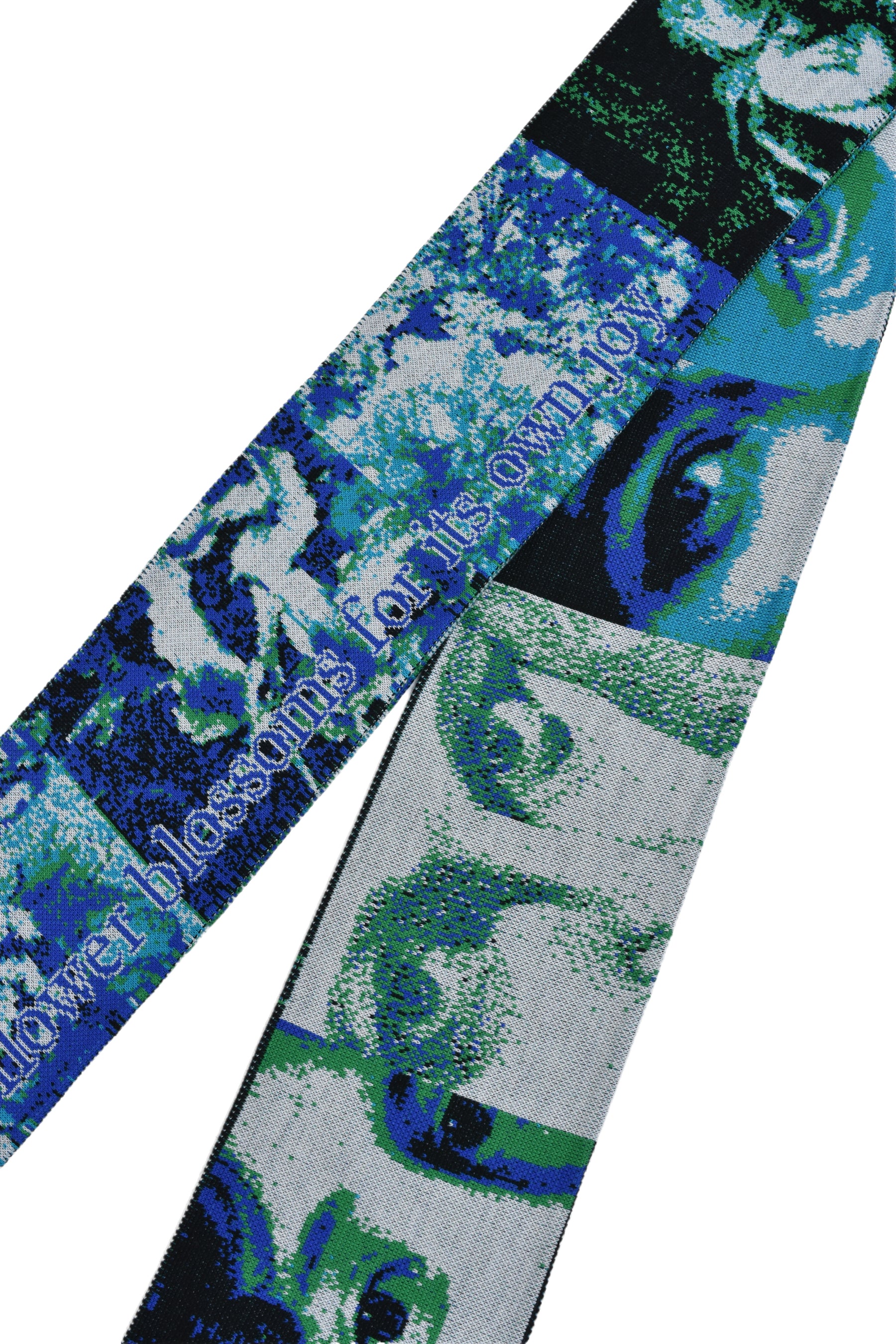 BLUE OEIL SCARF / BLU MULTI