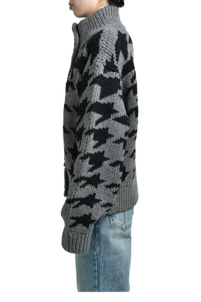 HOUND'S TOOTH STAR COWICHAN / GRY 